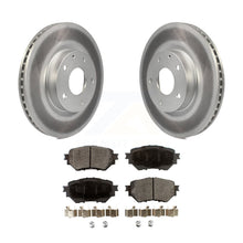 Load image into Gallery viewer, Front Coated Disc Brake Rotors And Ceramic Pads Kit For Mazda 3 Sport 2.5L