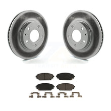 Load image into Gallery viewer, Front Coated Disc Brake Rotors And Ceramic Pads Kit For 2016-2021 Mazda CX-3 FWD