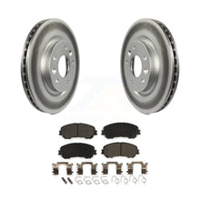 Charger l&#39;image dans la galerie, Front Coated Disc Brake Rotor And Ceramic Pad Kit For Nissan Rogue Sport Qashqai