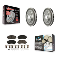 Load image into Gallery viewer, Front Coated Disc Brake Rotor And Ceramic Pad Kit For Nissan Rogue Sport Qashqai