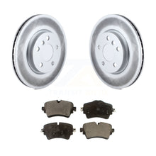 Load image into Gallery viewer, Front Coated Disc Brake Rotors And Ceramic Pads Kit For Mini Cooper Clubman