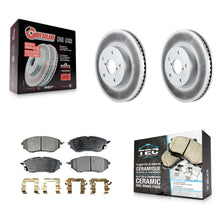 Charger l'image dans la galerie, [Front] 2015 Subaru Legacy 2.5L Premium Coated Rotors &amp; Ceramic Pads Brake Kit For Max Braking