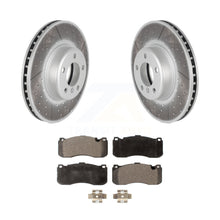 Load image into Gallery viewer, Front Coat Brake Rotor Ceramic Pad Kit For 13 BMW 328i With 340mm Diameter