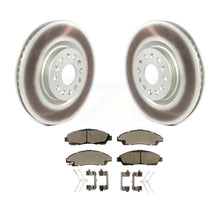 Load image into Gallery viewer, Front Coated Disc Brake Rotor Ceramic Pad Kit For Cadillac XT5 Buick Enclave XT6