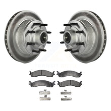 Load image into Gallery viewer, Front Coat Brake Rotor Ceramic Pad Kit For Ford E-350 Super Duty E-250 Econoline