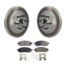 Load image into Gallery viewer, Front Coated Disc Brake Rotor Ceramic Pad Kit For Ford F-150 Lincoln Mark LT RWD