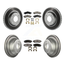 Load image into Gallery viewer, Front Rear Coat Brake Rotor Ceramic Pad Kit For Chevrolet Trailblazer GMC EXT XL