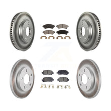 Charger l&#39;image dans la galerie, Front Rear Coat Brake Rotors Ceramic Pad Kit For Pontiac Grand Prix Buick Allure