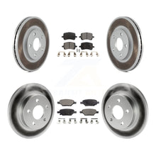 Load image into Gallery viewer, Front Rear Coat Disc Brake Rotor Ceramic Pad Kit For Chevrolet Malibu Pontiac G6