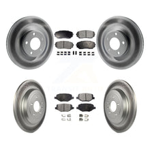 Load image into Gallery viewer, Front Rear Coated Disc Brake Rotor And Ceramic Pad Kit For Ford Edge Lincoln MKX