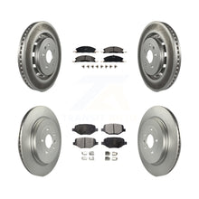 Charger l&#39;image dans la galerie, Front Rear Coat Brake Rotor Ceramic Pad Kit For Ford Explorer Police Interceptor