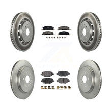 Charger l&#39;image dans la galerie, Front Rear Coat Brake Rotor Ceramic Pad Kit For Ford Explorer Taurus Flex Police