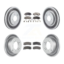 Load image into Gallery viewer, Front Rear Coat Disc Brake Rotor Ceramic Pad Kit For Chrysler Sebring Mitsubishi