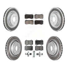 Load image into Gallery viewer, Front Rear Coat Disc Brake Rotors Ceramic Pad Kit For Dodge Charger Chrysler 300