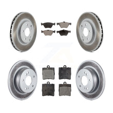Charger l'image dans la galerie, Front Rear Coat Brake Rotor Ceramic Pad Kit For Chrysler Crossfire Mercedes-Benz