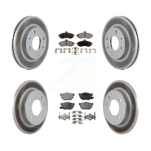 Load image into Gallery viewer, Front Rear Coat Brake Rotor Ceramic Pad Kit For Hyundai Elantra Disc rear brakes