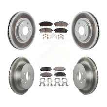 Charger l'image dans la galerie, [Front+Rear] 2011-2017 Nissan Quest Premium Coated Rotors &amp; Ceramic Pads Brake Kit For Max Braking