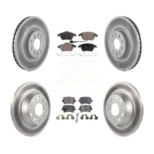 Load image into Gallery viewer, Front Rear Coat Brake Rotor Ceramic Pad Kit For Volkswagen CC GTI Passat Audi A3