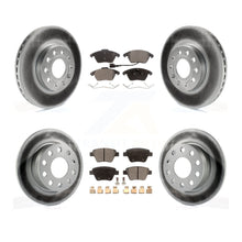 Charger l'image dans la galerie, [Front+Rear] 2013 Volkswagen Beetle 2.5L Premium Coated Rotors &amp; Ceramic Pads Brake Kit For Max Braking