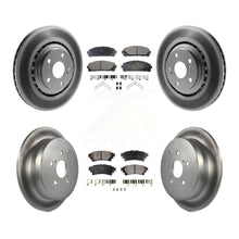 Load image into Gallery viewer, Front Rear Coated Brake Rotor Ceramic Pad Kit For Toyota Highlander Sienna Lexus