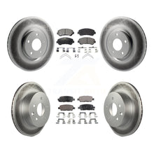 Charger l'image dans la galerie, [Front+Rear] 2014-2017 Nissan Juke Nismo RS Premium Coated Rotors &amp; Ceramic Pads Brake Kit For Max Braking