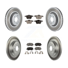 Load image into Gallery viewer, Front Rear Coat Brake Rotors Ceramic Pad Kit For Volvo S60 V60 Cross Country V70