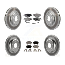 Load image into Gallery viewer, Front Rear Coated Brake Rotors Ceramic Pad Kit For Audi A4 Q5 A5 Quattro allroad