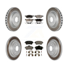 Load image into Gallery viewer, Front Rear Coat Brake Rotor Ceramic Pad Kit For Mercedes-Benz ML350 GLE350 ML250