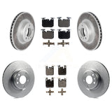 Front Rear Coat Brake Rotors Ceramic Pad Kit For BMW 428i 228i xDrive Gran Coupe