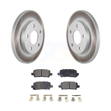 Charger l&#39;image dans la galerie, Rear Coated Brake Rotors Ceramic Pad Kit For Chevrolet Impala Pontiac Grand Prix