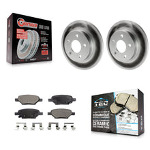 Charger l'image dans la galerie, Rear Coat Brake Rotor Ceramic Pad Kit For Chevrolet Malibu Pontiac G6 Cobalt Ion