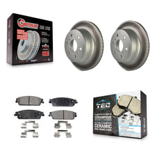Load image into Gallery viewer, Rear Coat Brake Rotor Ceramic Pad Kit For Chevrolet Silverado 1500 GMC Sierra XL
