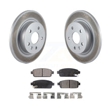 Charger l&#39;image dans la galerie, Rear Coated Brake Rotor &amp; Ceramic Pad Kit For Chevrolet Cruze Sonic Buick Encore