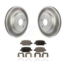 Charger l&#39;image dans la galerie, Rear Coated Disc Brake Rotor &amp; Ceramic Pad Kit For Chevrolet Camaro Cadillac CT6