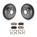 Rear Coat Brake Rotors Ceramic Pad Kit For Chevrolet Malibu Buick LaCrosse Regal