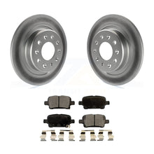 Load image into Gallery viewer, Rear Coated Brake Rotor Ceramic Pad Kit For Chevrolet Equinox Malibu GMC Terrain