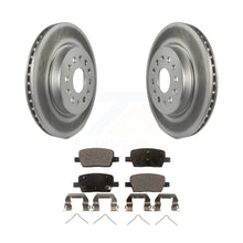 Load image into Gallery viewer, Rear Coat Brake Rotor Ceramic Pad Kit For Chevrolet Traverse GMC Acadia Cadillac