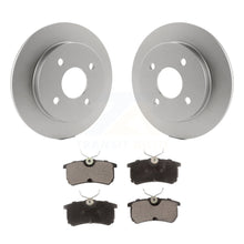 Load image into Gallery viewer, Rear Coated Disc Brake Rotors And Ceramic Pads Kit For Ford Focus Fiesta