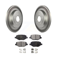 Charger l&#39;image dans la galerie, Rear Coat Brake Rotor Ceramic Pad Kit For Ford Explorer Edge Taurus Flex Lincoln