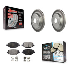 Load image into Gallery viewer, Rear Coat Brake Rotor Ceramic Pad Kit For Ford Explorer Edge Taurus Flex Lincoln