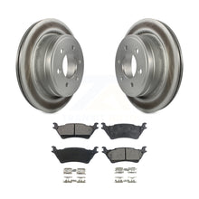 Load image into Gallery viewer, Rear Coated Disc Brake Rotors And Ceramic Pads Kit For Ford F-150