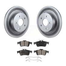 Charger l&#39;image dans la galerie, Rear Coat Disc Brake Rotor Ceramic Pad Kit For Ford Escape Transit Connect C-Max