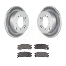 Charger l&#39;image dans la galerie, Rear Coat Disc Brake Rotor Ceramic Pad Kit For Mitsubishi Chrysler Sebring Dodge