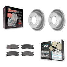 Load image into Gallery viewer, Rear Coat Disc Brake Rotor Ceramic Pad Kit For Mitsubishi Chrysler Sebring Dodge