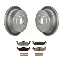 Charger l&#39;image dans la galerie, Rear Coated Disc Brake Rotors And Ceramic Pads Kit For 2003-2004 Dodge Dakota