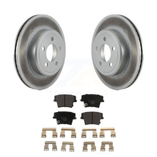 Charger l&#39;image dans la galerie, Rear Coat Brake Rotors Ceramic Pad Kit For Dodge Charger Chrysler 300 Challenger