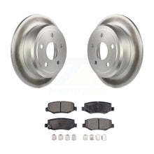 Load image into Gallery viewer, Rear Coated Disc Brake Rotors And Ceramic Pads Kit For Jeep Wrangler JK