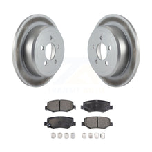 Load image into Gallery viewer, Rear Coated Disc Brake Rotors And Ceramic Pads Kit For Jeep Liberty Dodge Nitro