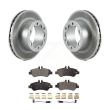 Load image into Gallery viewer, Rear Coated Disc Brake Rotor And Ceramic Pad Kit For Mercedes-Benz Sprinter 3500