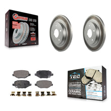 Charger l'image dans la galerie, Rear Coated Brake Rotors Ceramic Pad Kit For Dodge Grand Caravan Chrysler Town &amp;